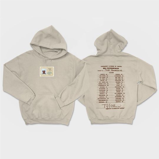 Discover Tyler The Creator CMIYGL Tour Aesthetic Hoodie, Tyler The Creator Hoodie