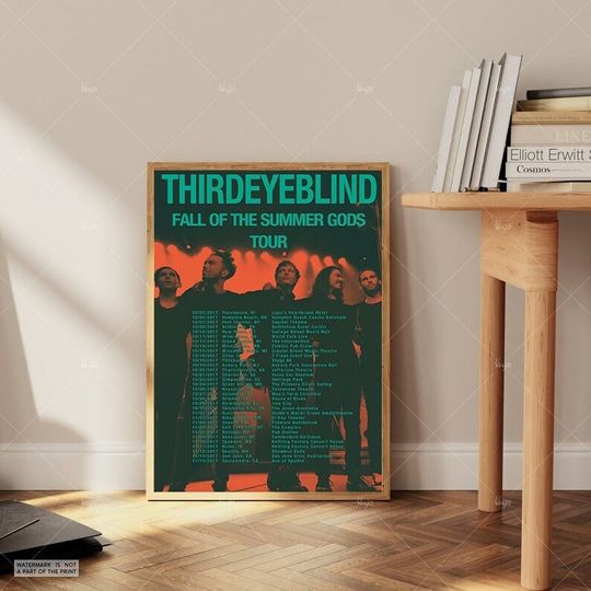 Discover Third Eye Blind's Fall of the Summer Gods Tour Poster