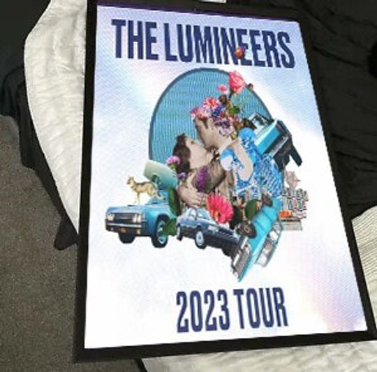 Discover The Lumineers 2023 Tour Poster, Music Poster