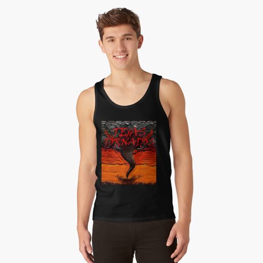 Discover Texas Tornados band artwork C Tank Top
