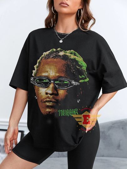 Discover Young Thug T Shirt| Rap Tee Concert Merch Free Thugger Slime Season