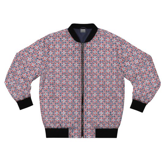 Discover Spanish Tile Men's Bomber Jacket