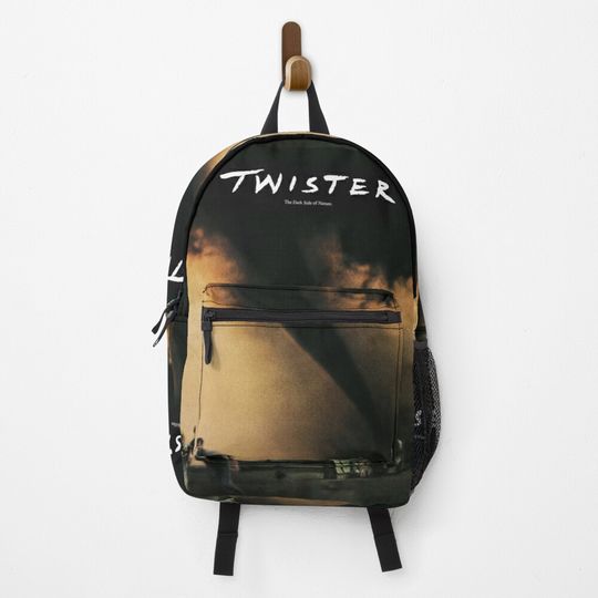 Discover Mans Twister 1996 Movie Fashion Leisure Round Backpack