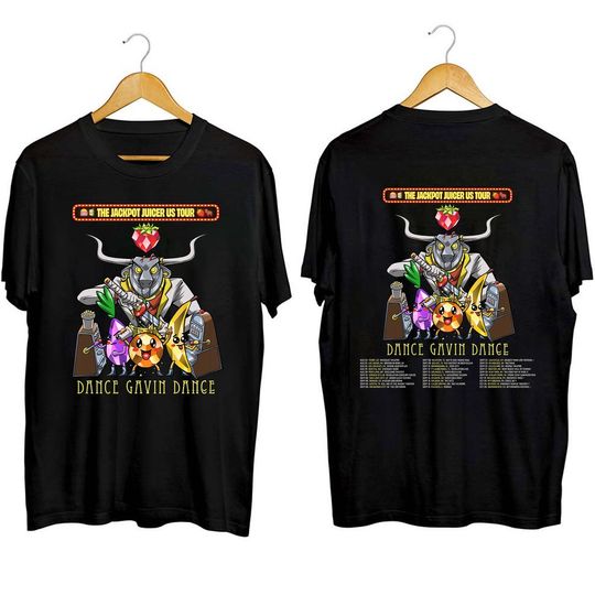 Discover Dance Gavin Dance The Jackpot Juicer US Tour 2023 Shirt