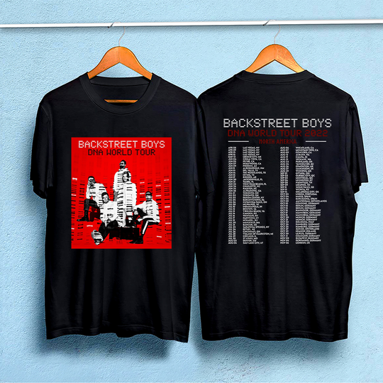Discover Backstreet Boys DNA World Tour 2022 North America Shirt