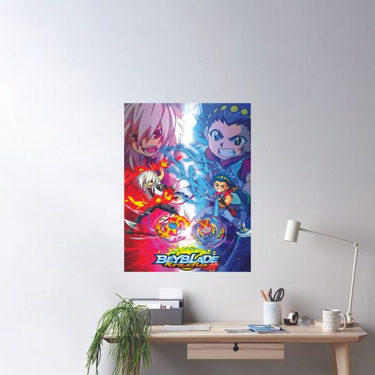Discover Beyblade Burst Premium Matte Vertical Poster