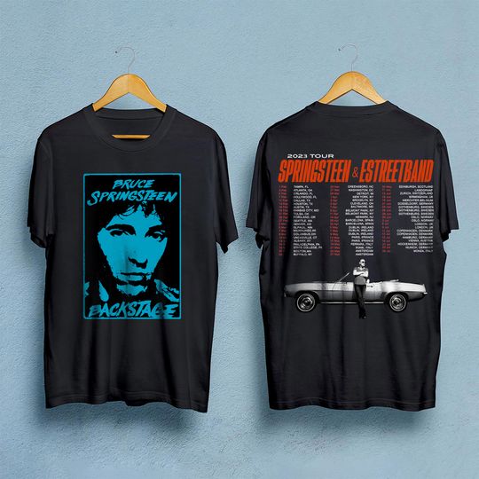 Discover Bruce Springsteen and The E Street Band 2023 Tour Shirt