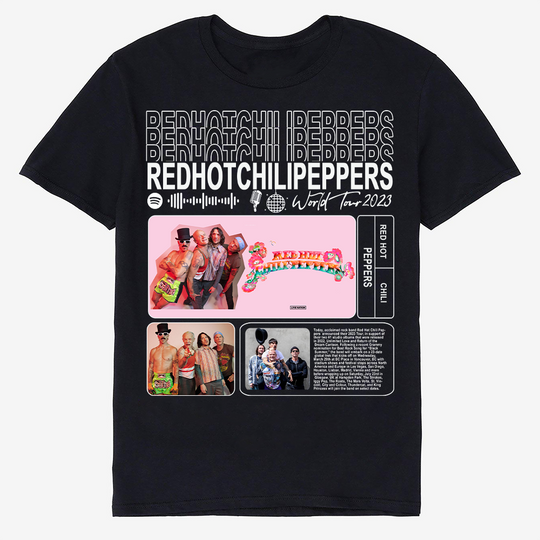Discover Red Hot Chili Peppers Music Shirt