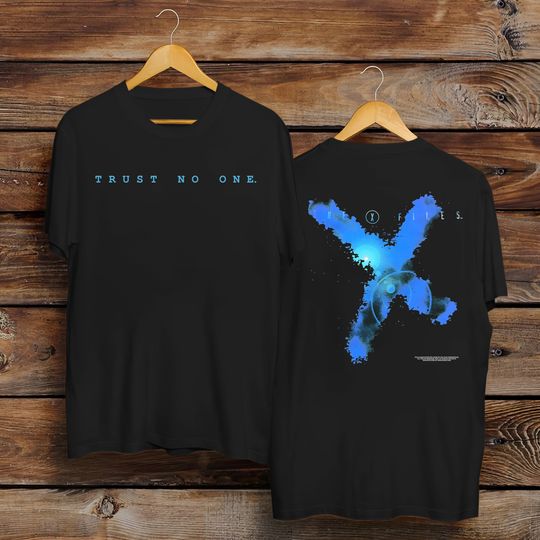 Discover The X Files "Trust no one" tee