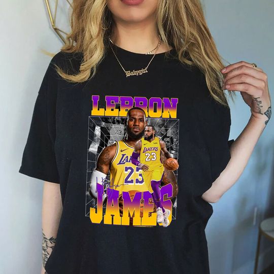 Discover Lebron James Shirt, Basketball shirt, Classic 90s Graphic Tee