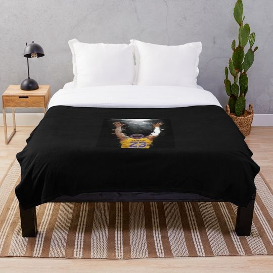 Discover LeBron James Throw Blanket
