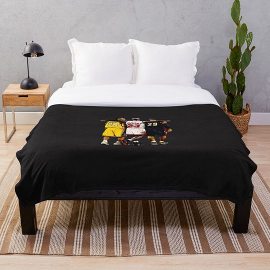 Discover Lebron James Throw Blanket