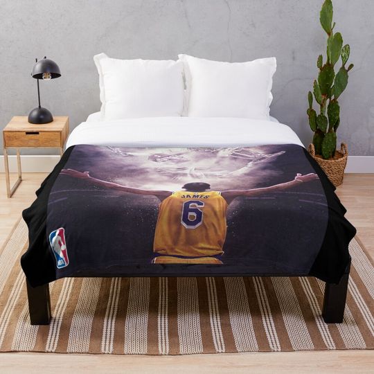 Discover LeBron James 6 Prime Throw Blanket