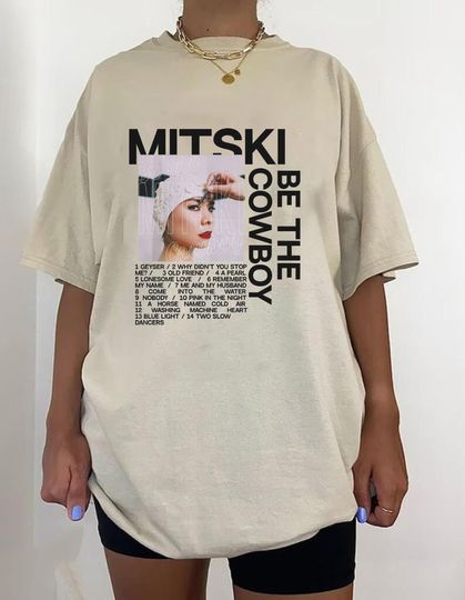Discover Vintage Mit.ski BT Cowboy T-shirt, Mski Music Rock Concert