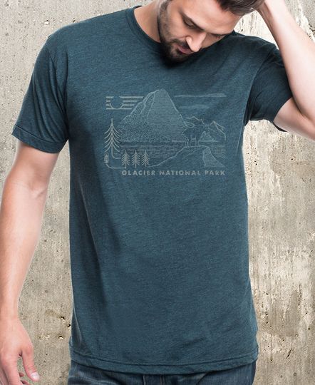 Discover Glacier National Park Shirt - MountainTShirt