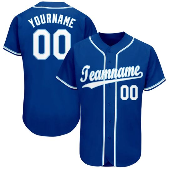 Discover Personalize Name, Team Name, Color and Number Baseball Jersey