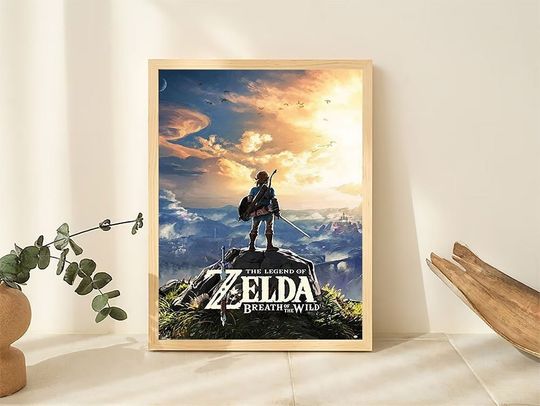 Discover Breath of the Wild Poster, The Legend of Zelda