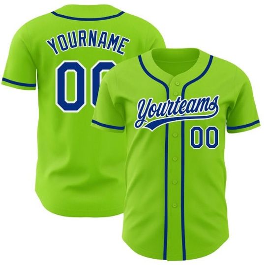 Discover Custom Baseball Jersey Shirt Team Sport