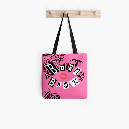 Discover Burn Book - Mean Girls  Tote Bag