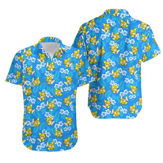 Discover Magikarp PKM Button Up Shirt