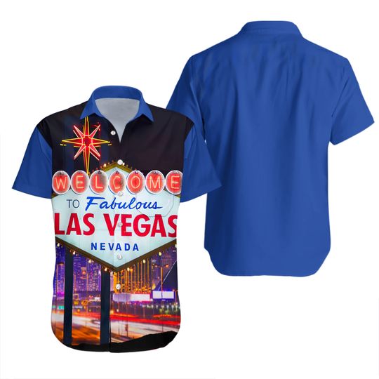 Discover Men's Las Vegas Hawaiian Shirt