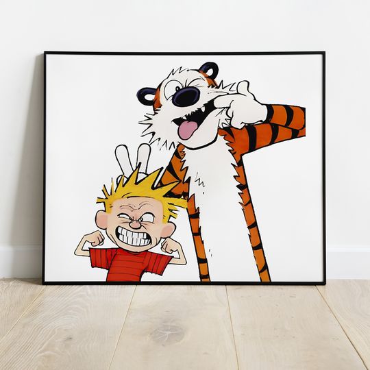 Discover Calvin and hobbes Premium Matte Poster