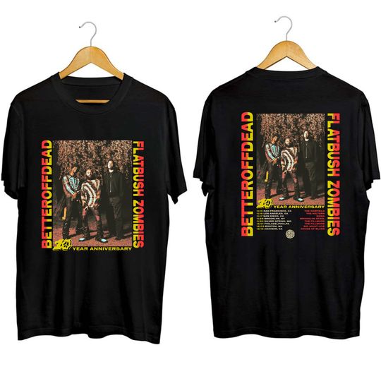 Discover Flatbush Zombies 10 Years Anniversary Shirt