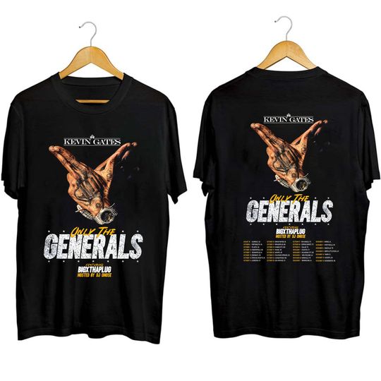 Discover KG Only The Generals Tour 2023 Shirt, KG Fan Shirt