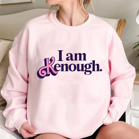 Discover I Am Kenough Tie Dye Sweatshirt