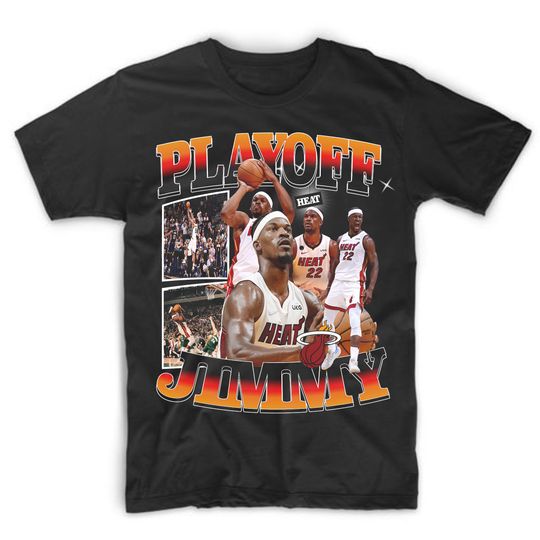 Discover Vintage Playoff Jimmy Butler T-shirt, Vintage Wash Jimmy Butler T Shirt