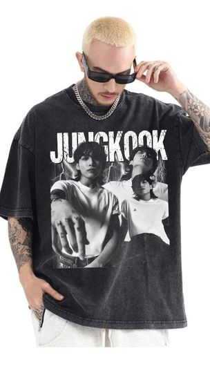 Discover Vintage JungKook 90s Bootleg Shirt, Jungkook Seven BTS Unisex T-shirt