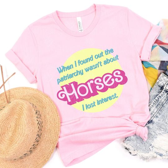 Discover patriarchy horses shirt, barbi movie shirt