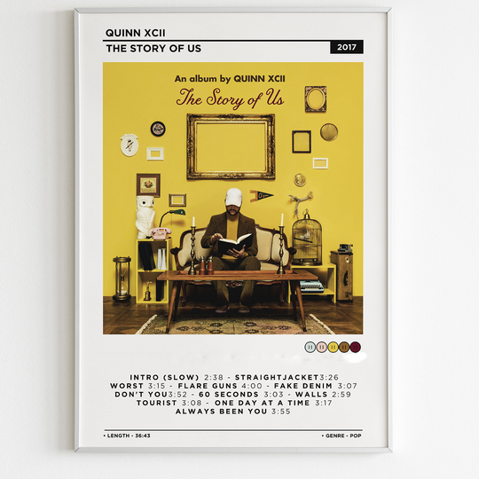 Discover Quinn XCII The Story Of Us Album Poster