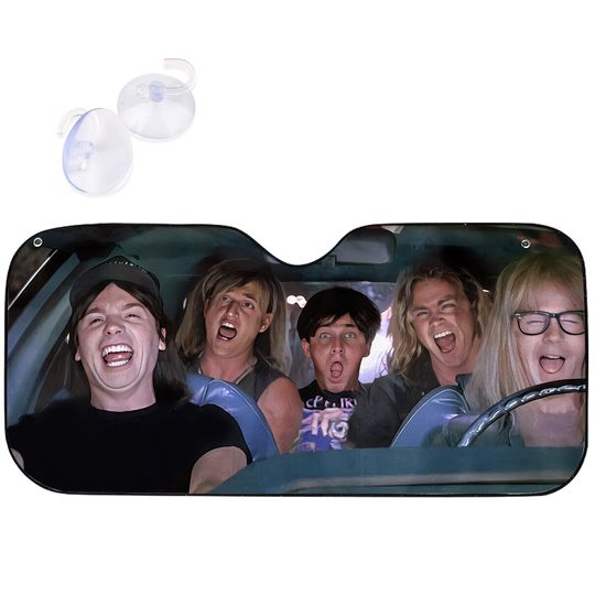 Discover Wayne's Bohemian Rhapsody Auto Sunshade