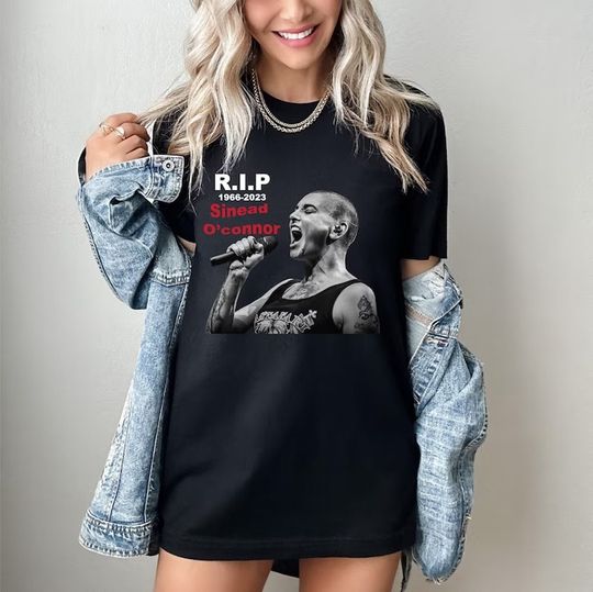 Discover RIP Sinead O'Connor Shirt, Sinead O'Connor Shirt, Feminist Singer Shirt