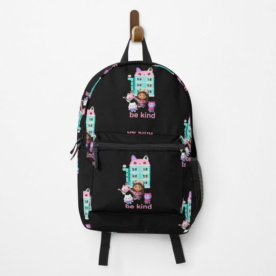 Discover Gabby's Dollhouse, 10, Kids, Funny Backpack
