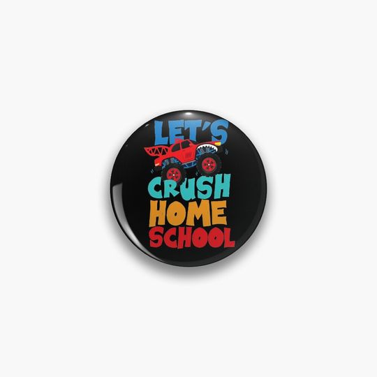 Discover First Day Of School Crush Homeschool Monster Truck Boys Pin