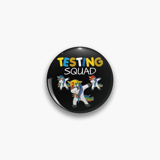 Discover Testing Squad Pin