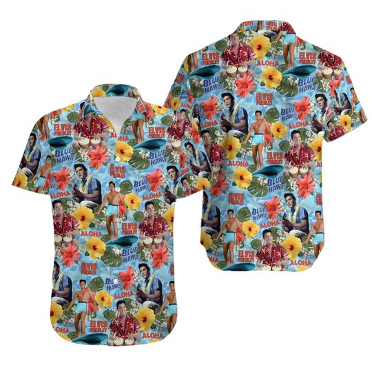 Discover Elvis Presley Aloha Hawaiian Shirt, Elvis Hawaiian Shirt
