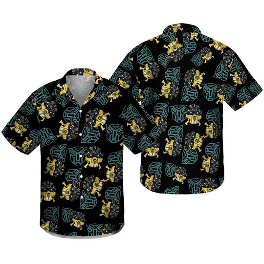 Discover Transformers Bumblebee Hawaiian Shirt Summer Shirt