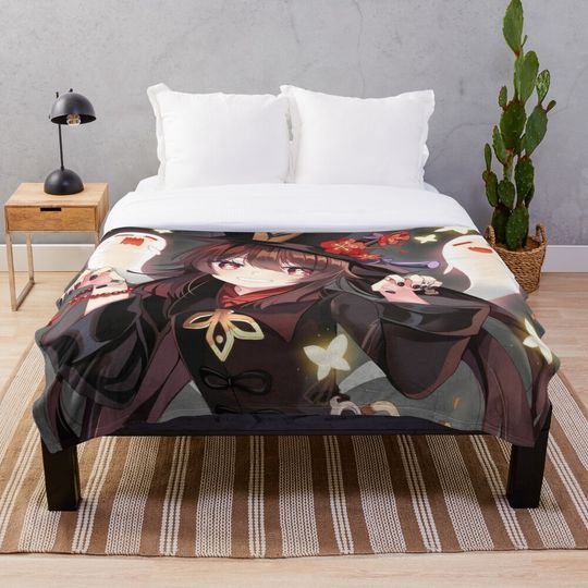 Discover Hu tao Throw Blanket