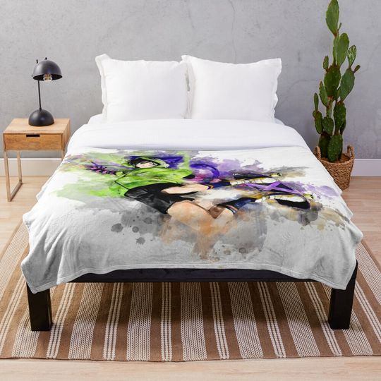 Discover SK8 the Infinity - Miya *watercolor* Throw Blanket