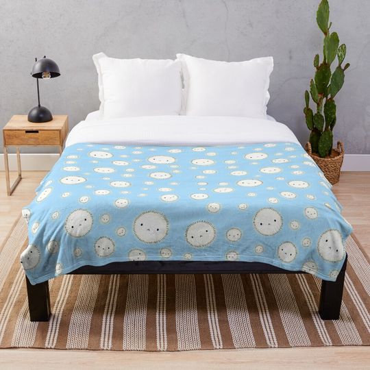 Discover Noragami Yukine Puffball Pattern Throw Blanket