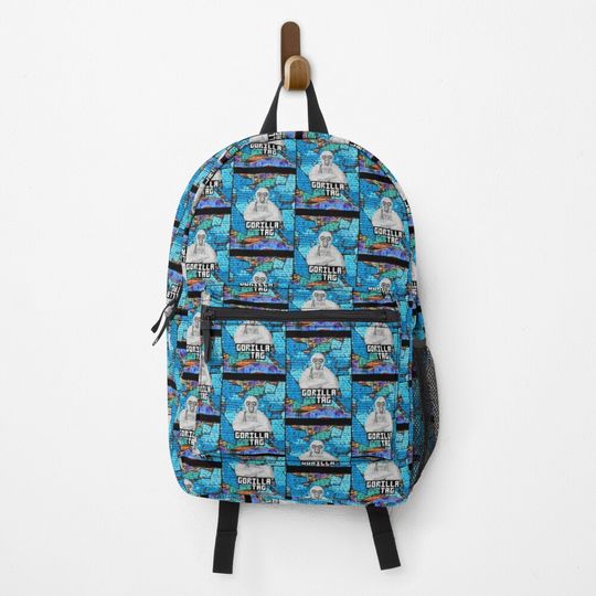 Discover Gorilla Tag White Gorilla Grafetti Wall by POLKART Backpack