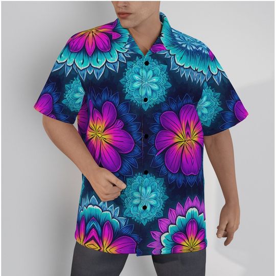 Discover Men's Hawaiian Aloha Shirt