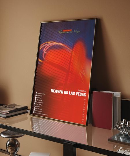 Discover Cocteau Twins - Heaven Or Las Vegas Album Cover Poster