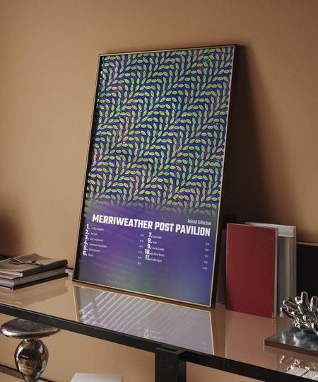 Discover Animal Collective - Merriweather Post Pavilion Album Cover Poster