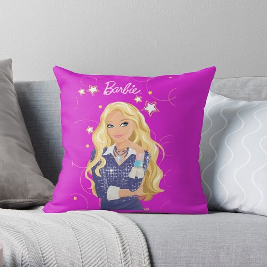 Discover allan barbie Throw Pillow