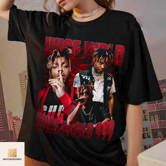 Discover Juice World Music Tour 2023 Vintage Unisex Shirt