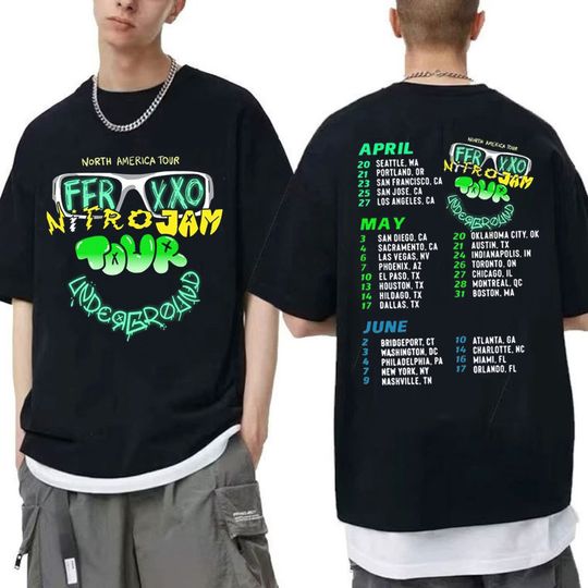 Discover FELIZ CUMPLEAOS Ferxxo 2023 Tour Shirt, FEID North America 2023 Tour Shirt